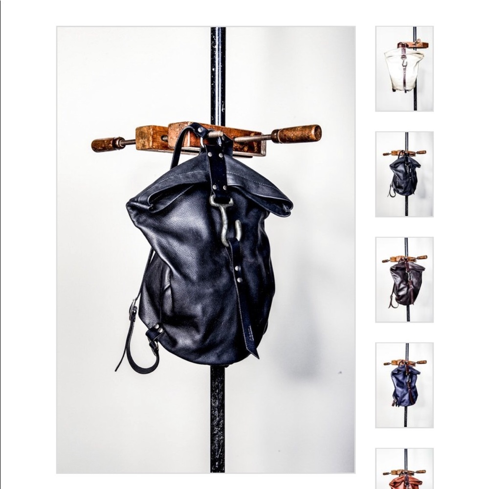 $355 DEAN LEATHER backpack LIKE NEW